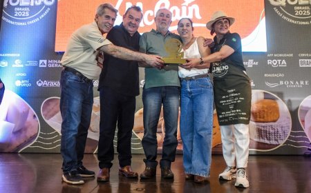 Queijo mineiro conquista Prêmio Super Ouro e garante ao Brasil vitória inédita na ExpoQueijo