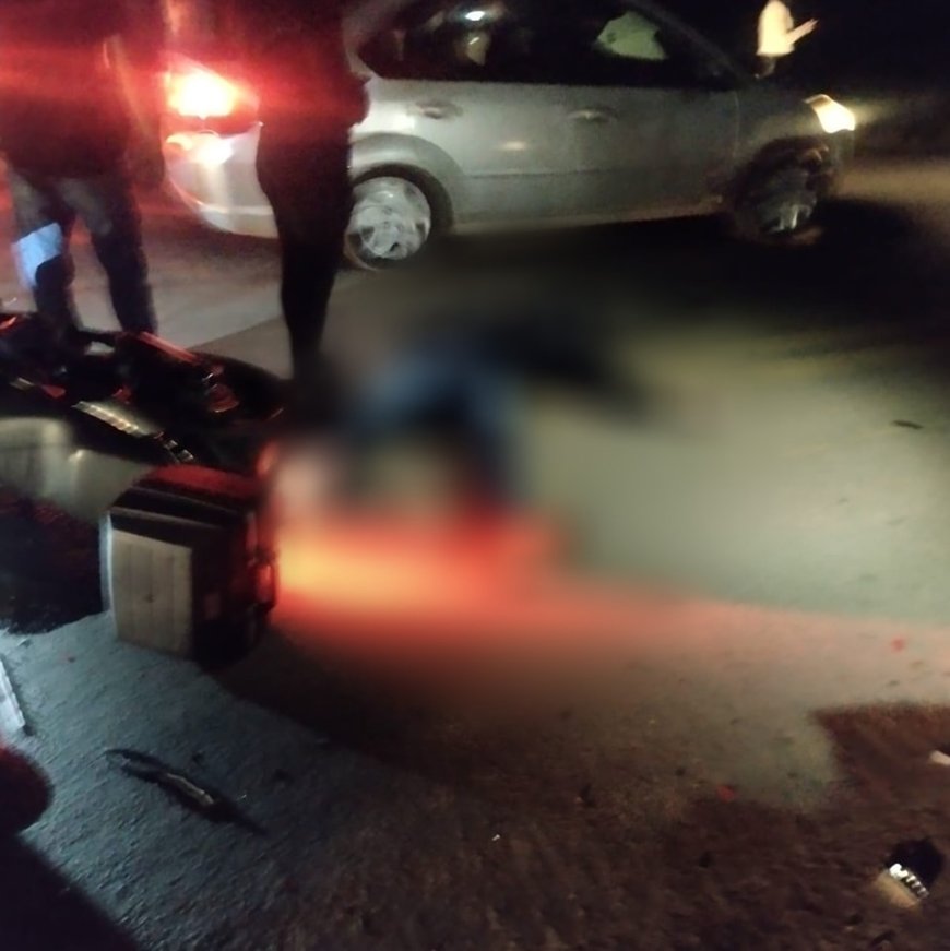 Mais acidente no Sul de Minas: Motociclista morre após bater com caminhão na MG-184, em Areado