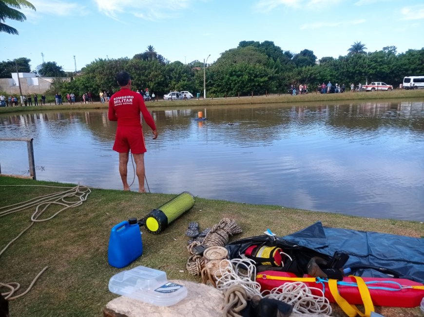 Corpo é encontrado na represa de Monte Santo de Minas após dois dias de buscas