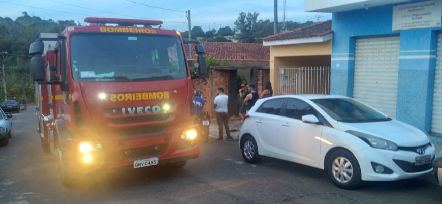 Vazamento de gás causa princípio de incêndio em Guaranésia