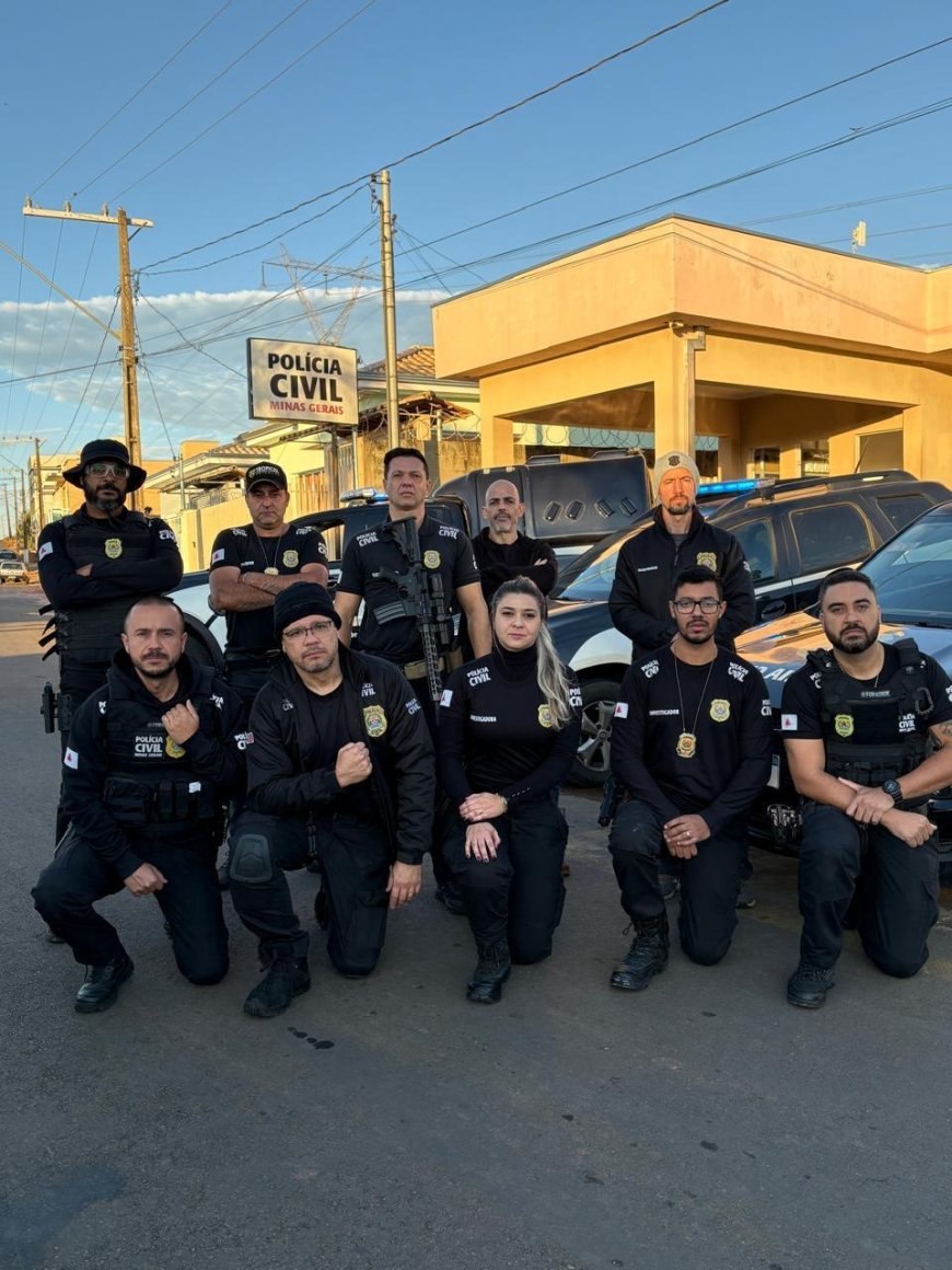 Polícia Civil deflagra operação "Tracker" em Nova Resende
