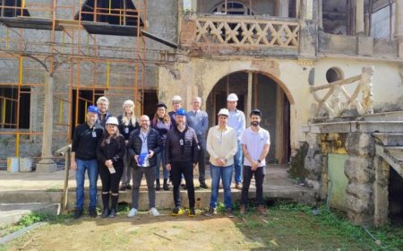 Em processo de revitalização, Palácio das Águias de Guaxupé recebe visita técnica