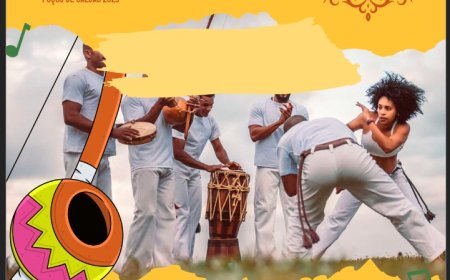 Roda de Capoeira Regional e Maculelê com Mestre Du acontece no Festival de Inverno de Poços de Caldas