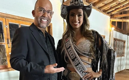 Candidata de São Sebastião do Paraíso é eleita Miss Rodeio Brasil 2025 em Barretos