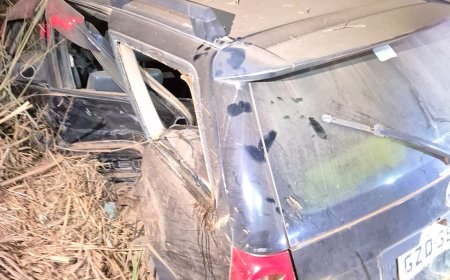 Acidente na BR-146 mobiliza o Corpo de Bombeiros de Guaxupé