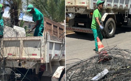 Cemig já retirou mais de 16 toneladas de cabos irregulares de telecomunicação em postes em 2025, inclusive em Guaxupé