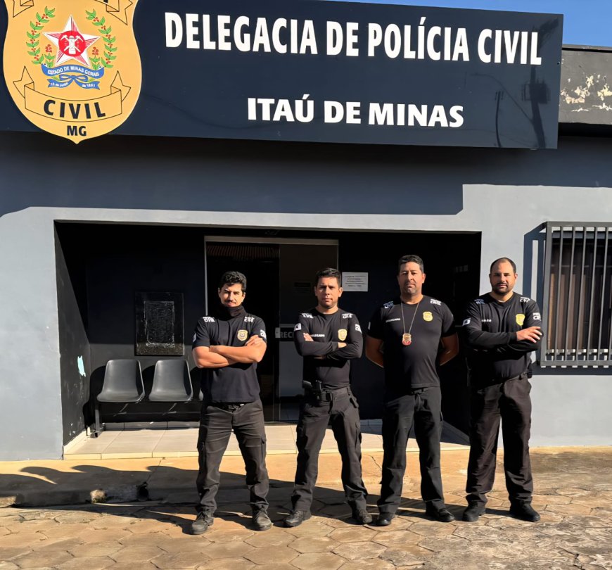 Em Itaú de Minas, homem é preso suspeito de baixar centenas de vídeos envolvendo pedofilia