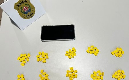 Com apoio do setor de Inteligência dos Correios, polícia intercepta 100 comprimidos de ecstasy em Paraíso