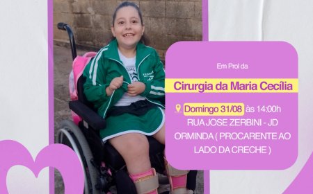 Neste domingo, em Guaxupé, Chá Beneficente será em prol de criança que precisa de cirurgias