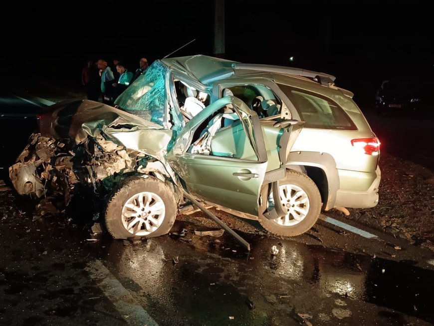 Apenas uma criança sobrevive a grave acidente em que levou oito pessoas a óbito na BR-146, em Guaxupé
