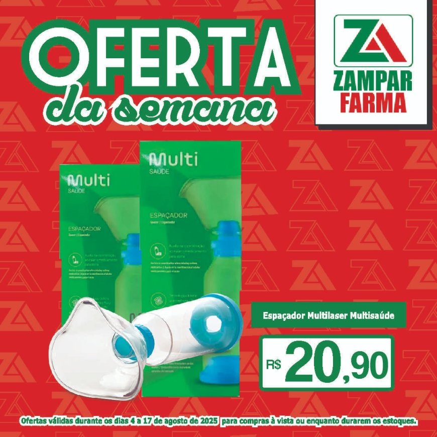 Ofertas da semana na Zampar Farma