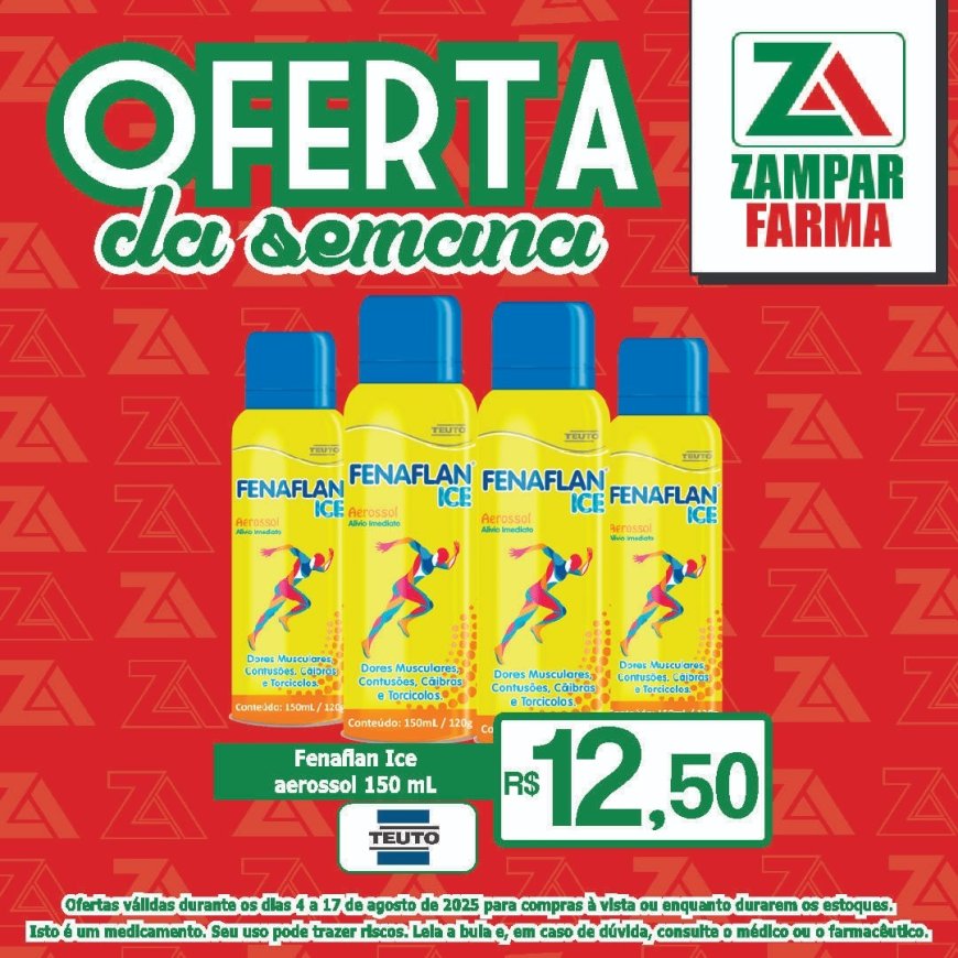 Ofertas da semana na Zampar Farma