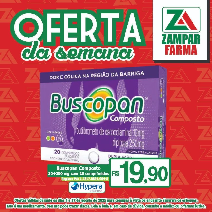 Ofertas da semana na Zampar Farma