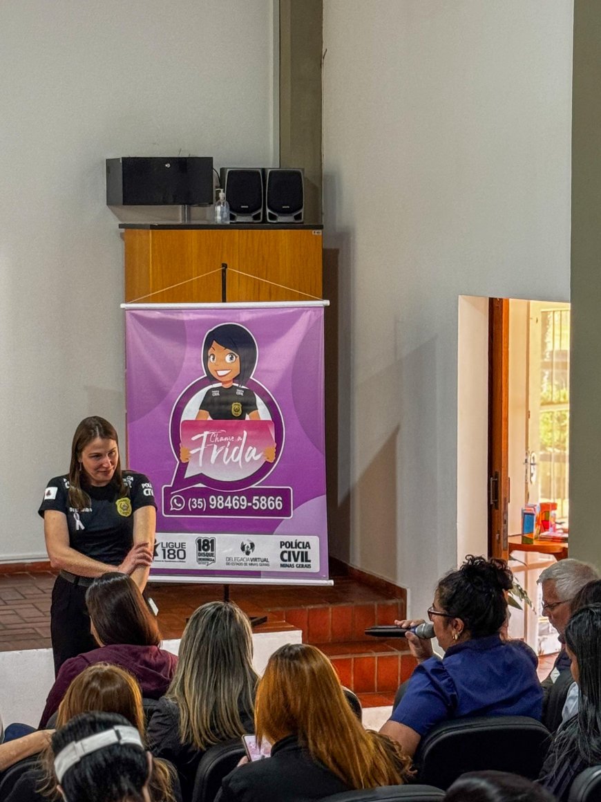 Polícia Civil promove reunião de enfrentamento à violência contra a mulher em Guaxupé