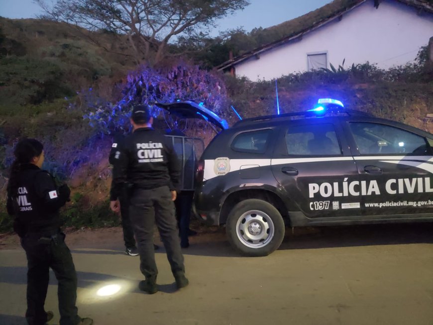 Homem é preso por estuprar irmã de criação de 11 anos em Poços de Caldas