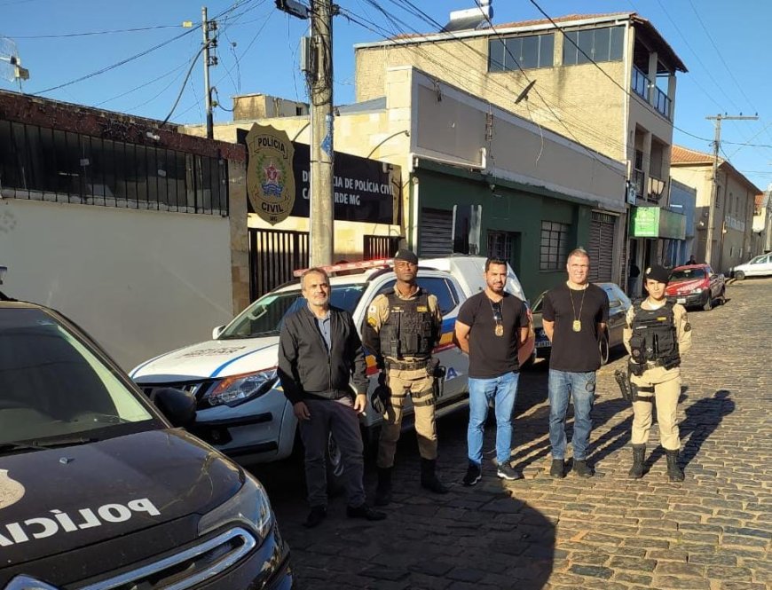 Homem de 40 anos é preso por descumprimento de medida protetiva e encaminhado ao presídio Guaranésia-Guaxupé