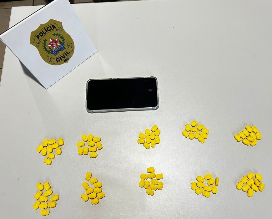 Com apoio do setor de Inteligência dos Correios, polícia intercepta 100 comprimidos de ecstasy em Paraíso