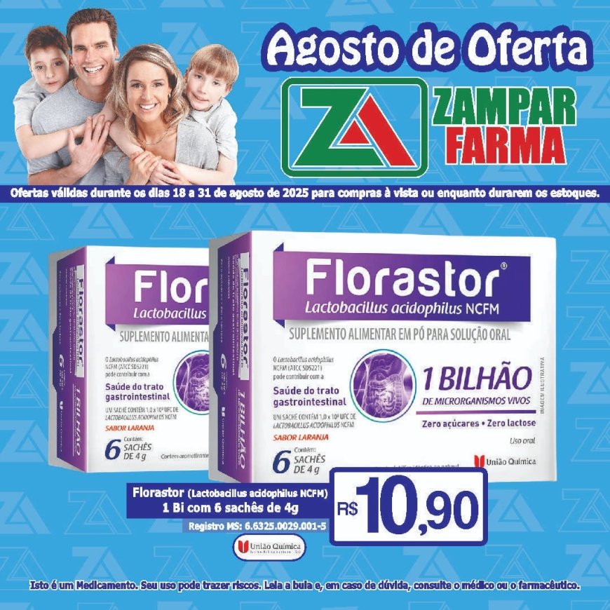 Agosto de Ofertas na Zampar Farma