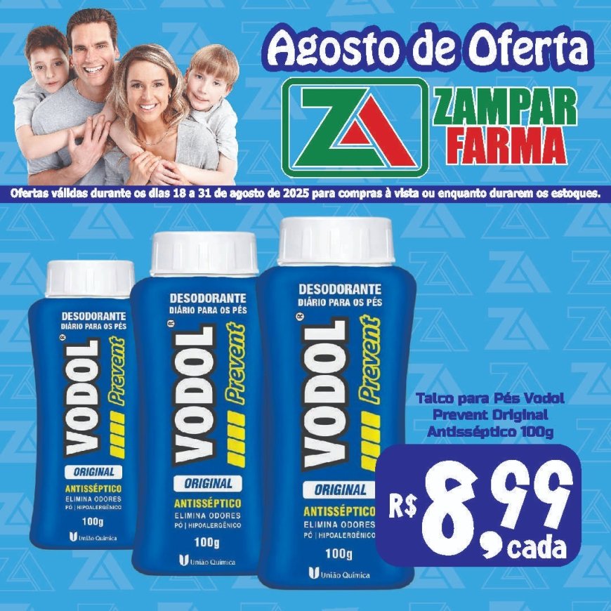 Agosto de Ofertas na Zampar Farma