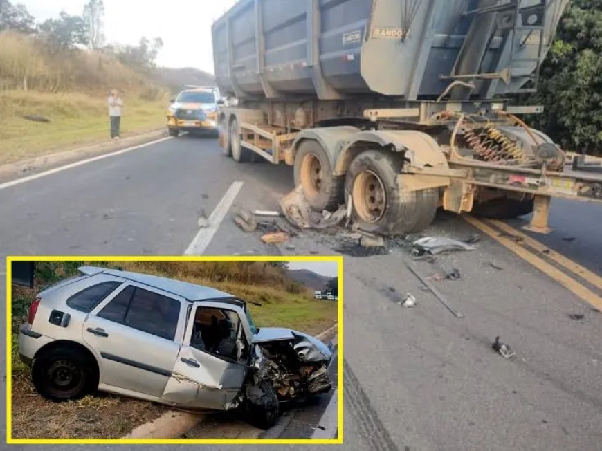 Vários acidentes foram registrados na rodovia MG-050, entre Itaú de Minas e Passos, deixando dois feridos