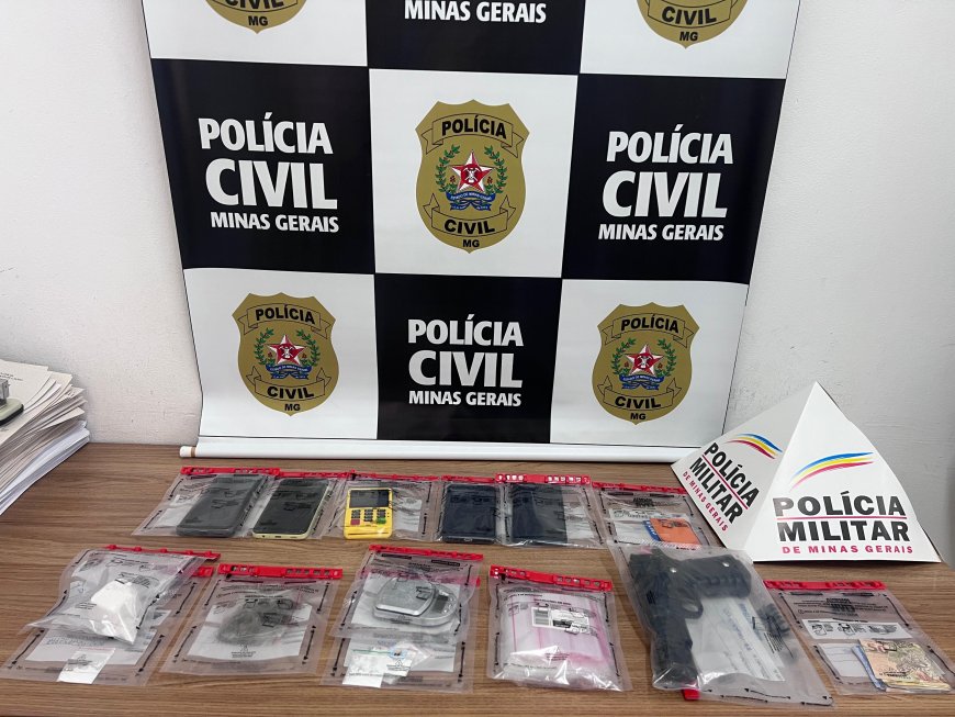 Policiais Civis e Militares deflagram operação “Impactum” contra o tráfico de drogas em Guaxupé e Muzambinho