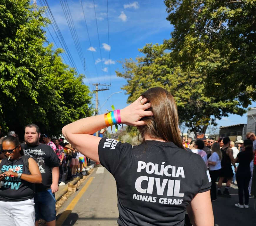Polícia Civil participa de mobilizações pela igualdade e pelo fim da violência em Guaxupé