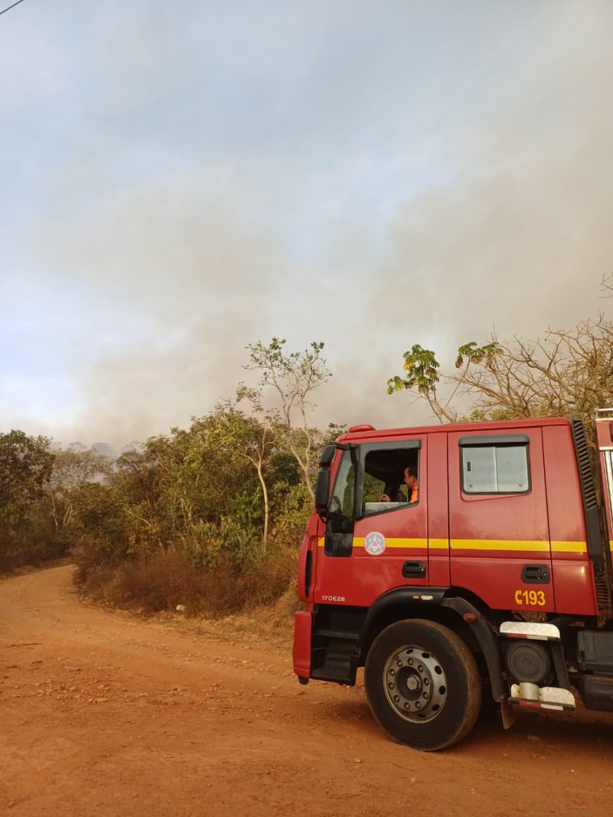 Bombeiros de Paraíso atuam em 30 ocorrências de incêndio durante o final de semana