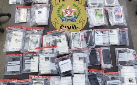 Polícia Civil recupera parte dos celulares furtados por ex-gerente do Mercado Livre de Poços de Caldas