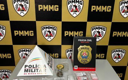 Polícia Civil prende casal em flagrante por tráfico de drogas em Guaranésia