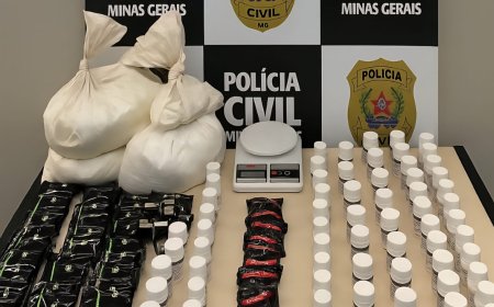 Polícia Civil prende seis pessoas ligadas a organização criminosa de entorpecentes em Passos