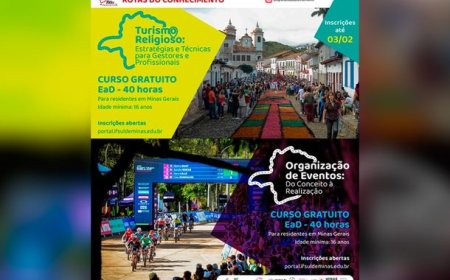 IFSULDEMINAS e Secult ofertam dois novos cursos de capacitação na área de Turismo