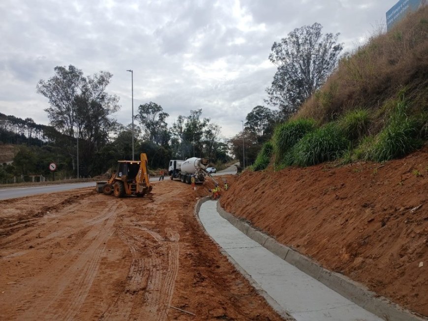 EPR Vias do Café executa obra emergencial de drenagem na BR-146, em Muzambinho