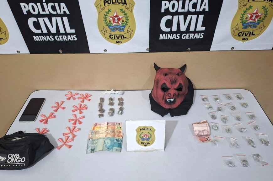 Suspeito é preso em flagrante por tráfico de entorpecentes no Sul de Minas