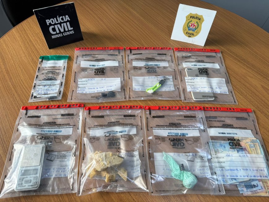 Jovem de 20 anos é preso por suspeita de tráfico de drogas em Muzambinho