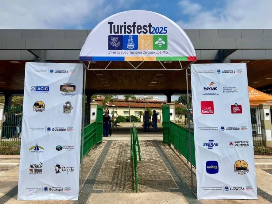 Tem início o 1º Festival de Turismo de Guaxupé -Turisfest