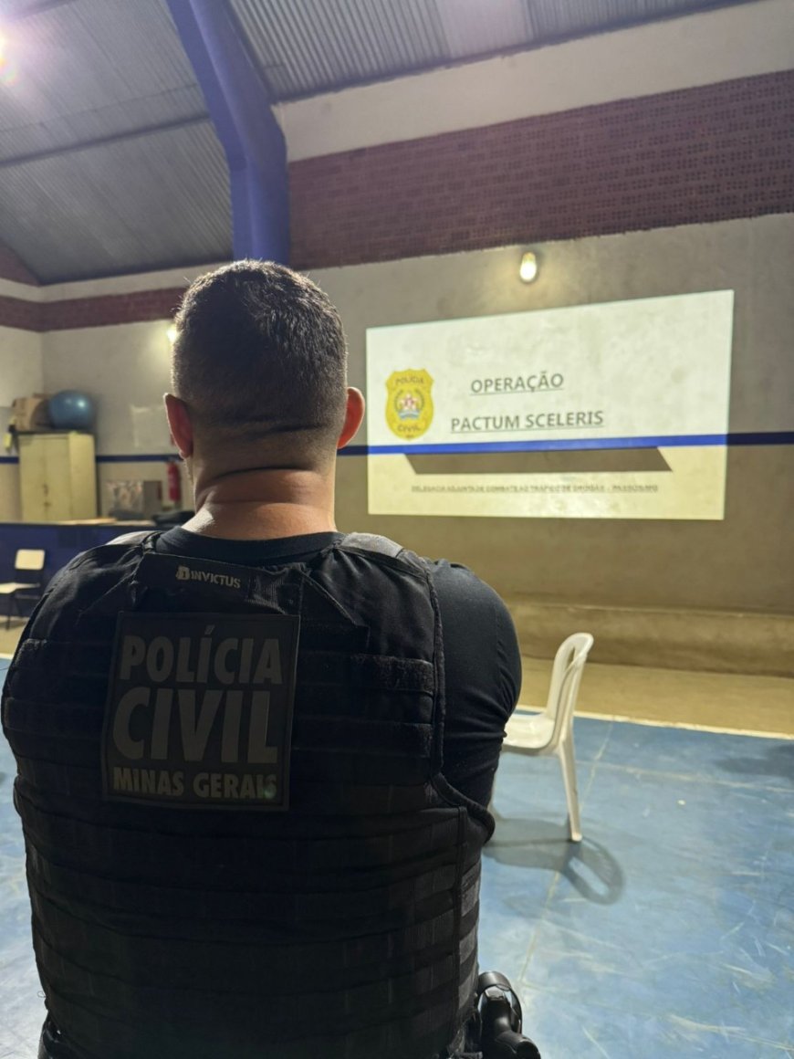 Polícia Civil prende seis pessoas ligadas a organização criminosa de entorpecentes em Passos