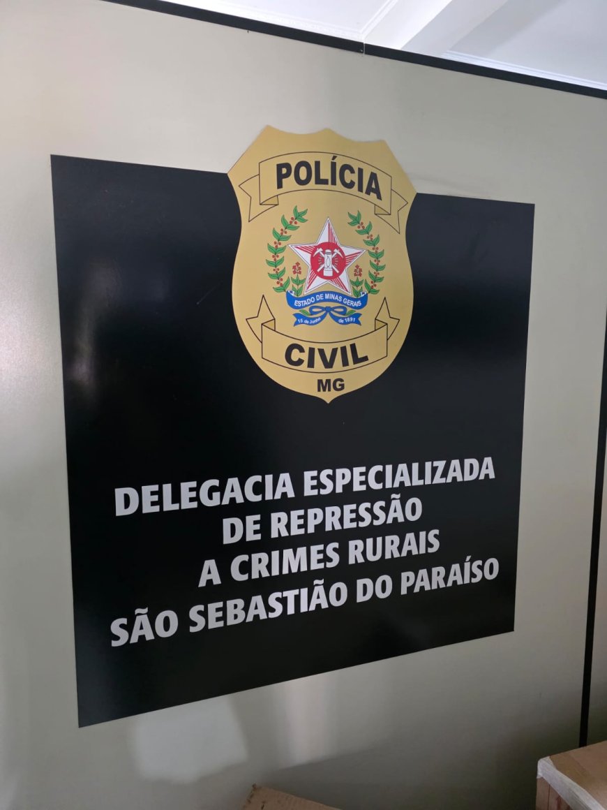 Operação Policial da Delegacia Rural de São Sebastião do Paraíso cumpre 5 mandados de prisão e 7 mandados de busca e apreensão