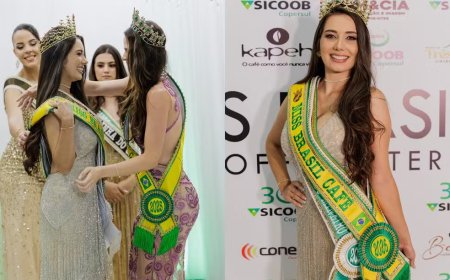 Candidata de Indianópolis é a primeira mãe a ser coroada Miss Brasil Café