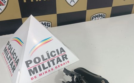 Homem de 44 anos é preso após efetuar disparos de arma de fogo durante discussão em Guaxupé