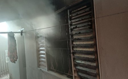 Idoso que estava doente morre em incêndio dentro de casa