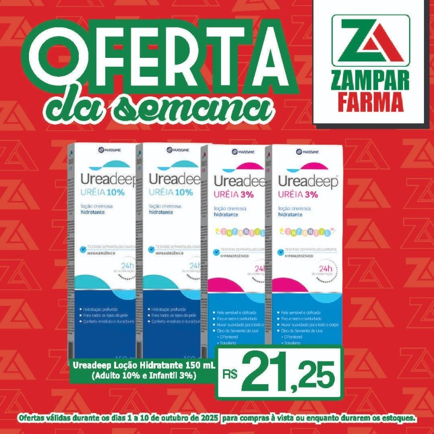 Ofertas da Semana na Zampar Farma