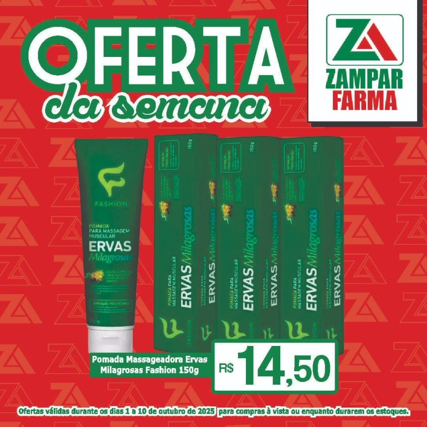 Ofertas da Semana na Zampar Farma