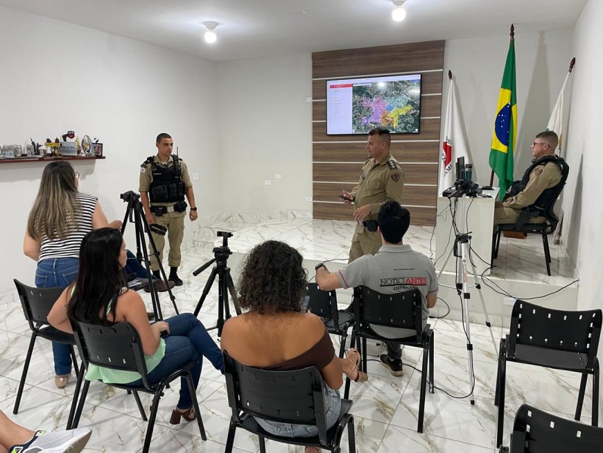 Polícia Militar apresenta projeto de setorização do policiamento em Guaxupé