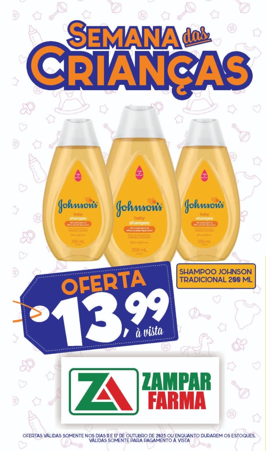 Ofertas Especiais na Semana das Crianças na Zampar Farma