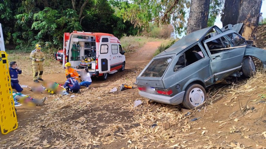 Gravíssimo acidente na MG-179 leva mulher e bebê de 7 meses a óbito