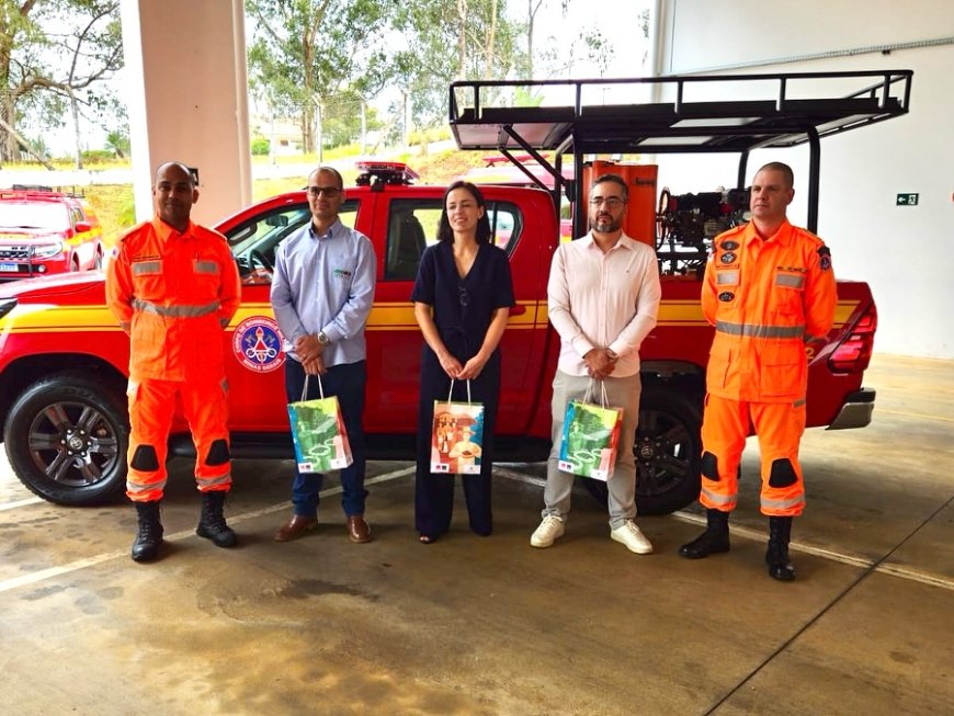Corpo de Bombeiros de Guaxupé recebe novos equipamentos