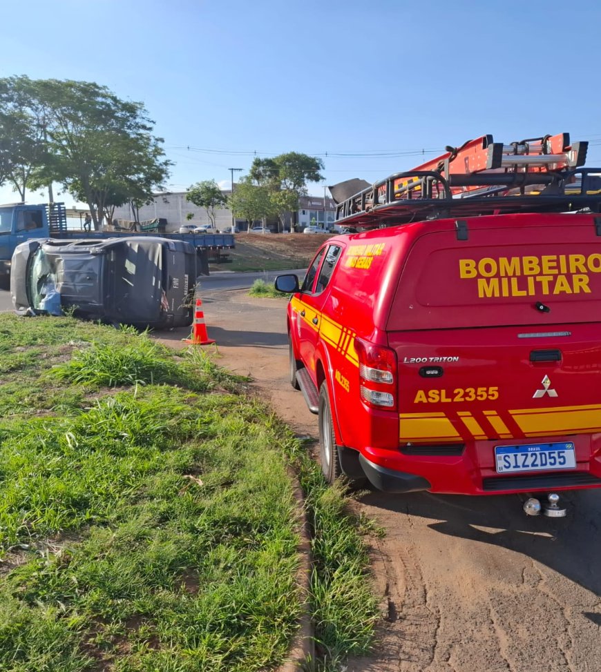 Colisão entre ônibus e carro deixa crianças feridas na MG-179, próximo à Unifenas