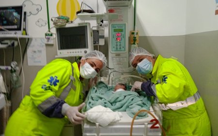 Bebê nasce dentro da ambulância da EPR Via Mineira na BR-040