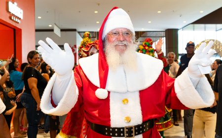 Franca Shopping recebe Papai Noel e inaugura decoração de Natal neste domingo