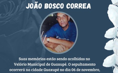 Nota de Falecimento: João Bosco Corrêa, aos 60 anos